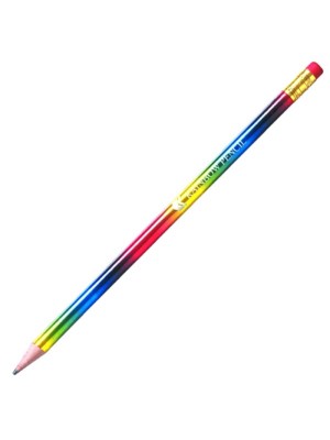 Plastic Pen Rainbow Pencil Retractable Penswith ink colour Lead